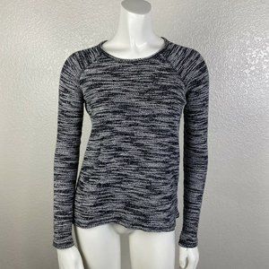 Old Navy Women's Top Textured Long Sleeve Thick Wa